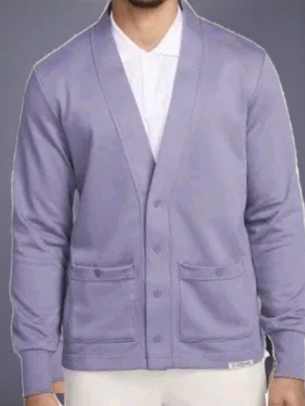 NWT NIKE ( 2X ) Dri-Fit Standard Issue Golf Cardigan in light purple